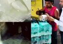Bất ngờ đột kích nhiều xưởng sản xuất thực phẩm, thu giữ 2,5 tấn phô mai và 13.000 lít nước uống đóng chai giả