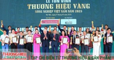 Tôn vinh 90 “Thương hiệu Vàng nông nghiệp Việt Nam năm 2025”