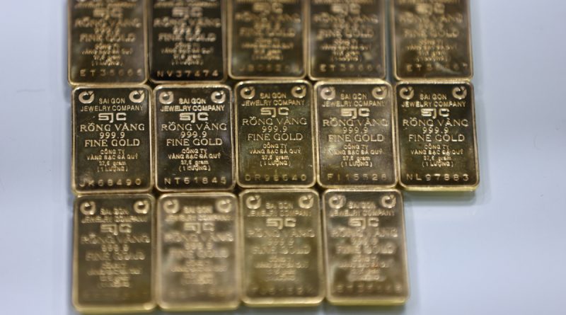 Giá vàng miếng tăng hơn 1 triệu đồng