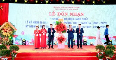 Trường THPT Thanh Hà tổ chức đại lễ Kỷ niệm 60 năm thành lập trường và đón nhận Huân chương lao động hạng Nhất