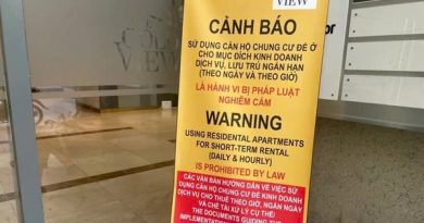 Sở Xây dựng TP HCM gửi báo cáo lên UBND TP về việc thí điểm cho thuê căn hộ chung cư ngắn hạn