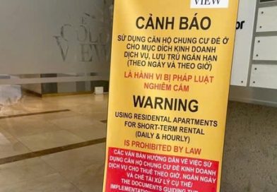 Sở Xây dựng TP HCM gửi báo cáo lên UBND TP về việc thí điểm cho thuê căn hộ chung cư ngắn hạn