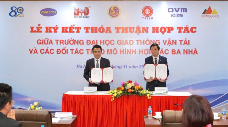 Minh Đức Group – Tập đoàn OVM và Trường Đại học Giao thông Vận tải ký kết hợp tác – Tạp chí Kiến trúc Việt Nam