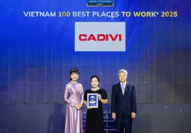 CADIVI được vinh danh trong Top 20 “Nơi làm việc tốt nhất Việt Nam 2025”