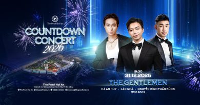 The Gentlemen – Countdown Concert 2026 khuấy động giao thừa tại The Pearl Hoi An