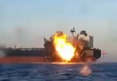 Lần đầu xảy ra tấn công tàu chở dầu trong vùng đặc quyền kinh tế Biển Đen của Nga