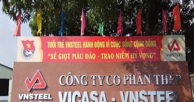 Biến động thượng tầng tại Thép Vicasa