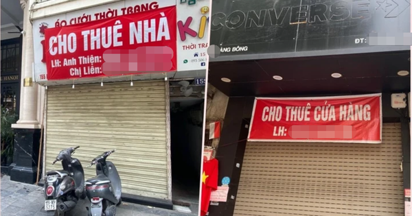 Nhà mặt phố Hà Nội ế khách thuê giữa mùa kinh doanh sôi động cuối năm