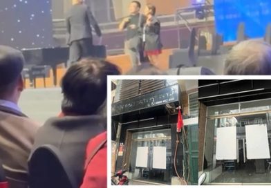 Địa chỉ công ty đóng cửa, gỡ bảng hiệu