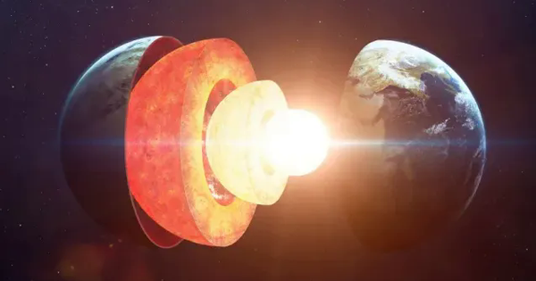 Vàng đang thoát ra từ lõi Trái Đất