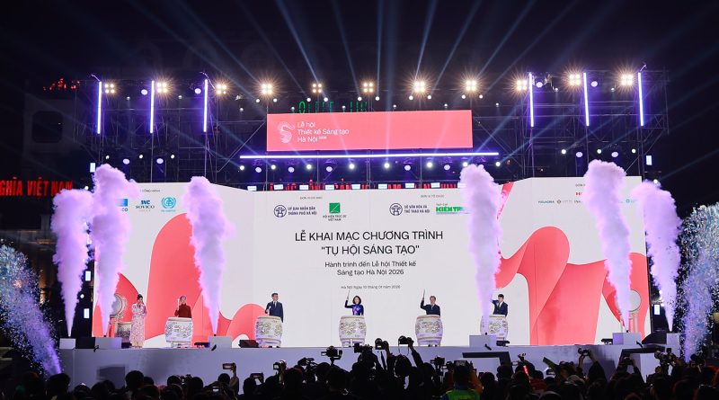 Lễ khai mạc chương trình “Tụ hội sáng tạo”: Hành trình đến Lễ hội thiết kế sáng tạo Hà Nội 2026