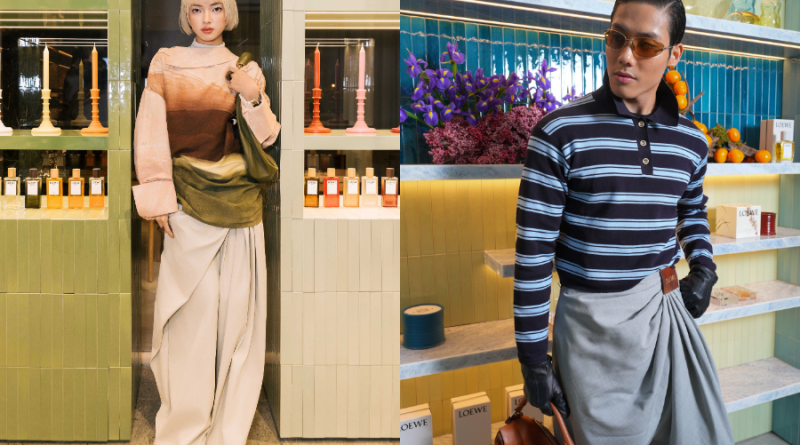 Châu Bùi & Huang Long: Hai cá tính nổi bật trong sự kiện ra mắt flagship store LOEWE Perfumes