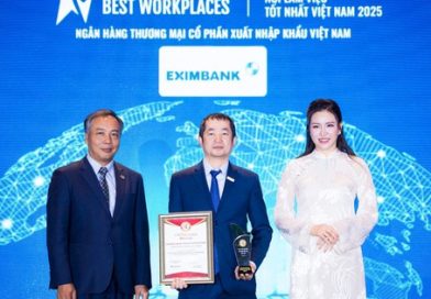 Eximbank được vinh danh 03 hạng mục Top 10 – Top 50 – Top 500 Nhà tuyển dụng và môi trường làm việc tốt nhất Việt Nam năm 2025
