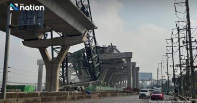 Lại thêm 1 vụ sập cần cẩu tại Thái Lan gây thương vong trong 2 ngày liên tiếp