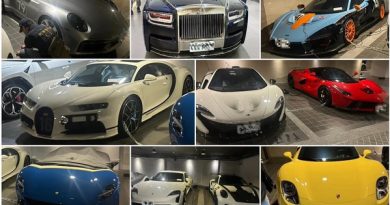 Đài Loan (Trung Quốc) đấu giá dàn siêu xe “thần thú” của tập đoàn Prince Group