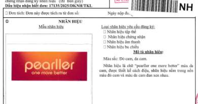 Luật Hoàng Phi đăng ký bảo hộ nhãn hiệu “PEARLLER” cho thiết bị âm thanh