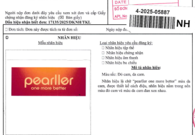 Luật Hoàng Phi đăng ký bảo hộ nhãn hiệu “PEARLLER” cho thiết bị âm thanh