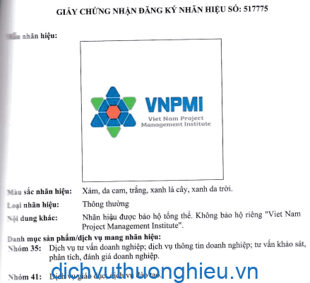 Luật Hoàng Phi đăng ký bảo hộ thành công nhãn hiệu “VNPMI“