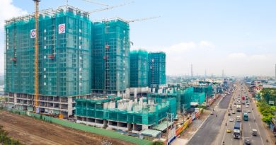 Công trường La Pura mặt tiền Quốc lộ 13 hiện tại có gì?