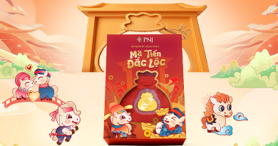 Các sản phẩm vàng ‘rước lộc’ của PNJ