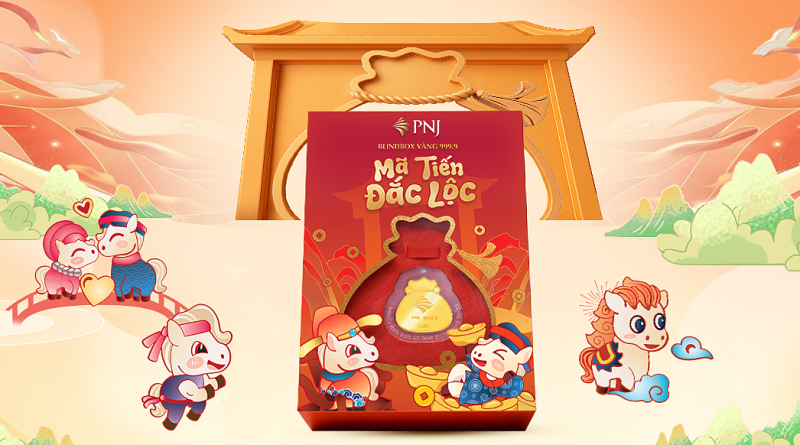 Các sản phẩm vàng ‘rước lộc’ của PNJ