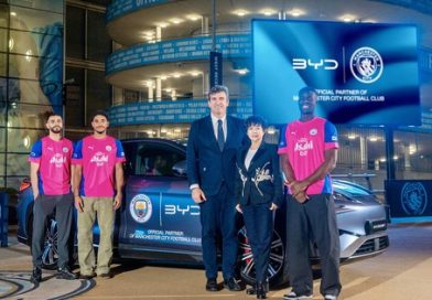 Manchester City chọn BYD làm đối tác di chuyển chính thức