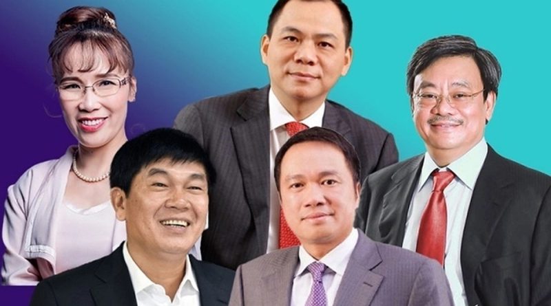 Chứng khoán lao dốc, tài sản các tỷ phú Việt Nam mất hơn 66.000 tỷ đồng