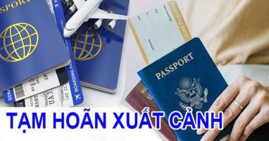 16 chủ hộ kinh doanh có tên sau bị tạm hoãn xuất cảnh