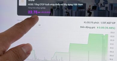 Cổ phiếu Vinaconex tăng trần liên tục