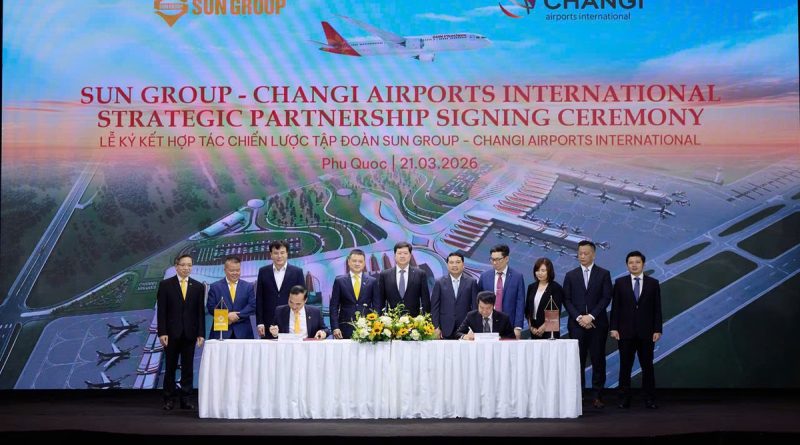 Sun Group và Changi Airports International hợp tác quản lý, vận hành sân bay Phú Quốc