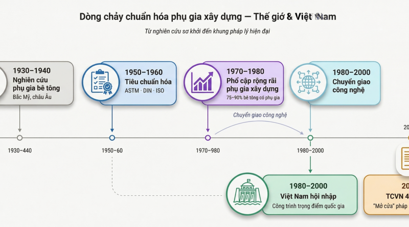 Góc nhìn từ phụ gia chống nứt vữa Bách Điền – Tạp chí Kiến trúc Việt Nam