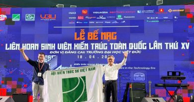 Festival Sinh viên Kiến trúc lần thứ XV vinh danh 42 giải thưởng cho hơn 160 sinh viên kiến trúc cả nước