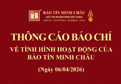 Bảo Tín Minh Châu chính thức lên tiếng sau thông tin khởi tố cha con ông Vũ Minh Châu