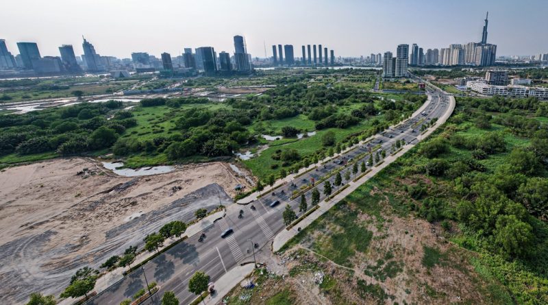 Toàn cảnh khu đất 33 ha ở Thủ Thiêm sẽ thành trung tâm hành chính mới