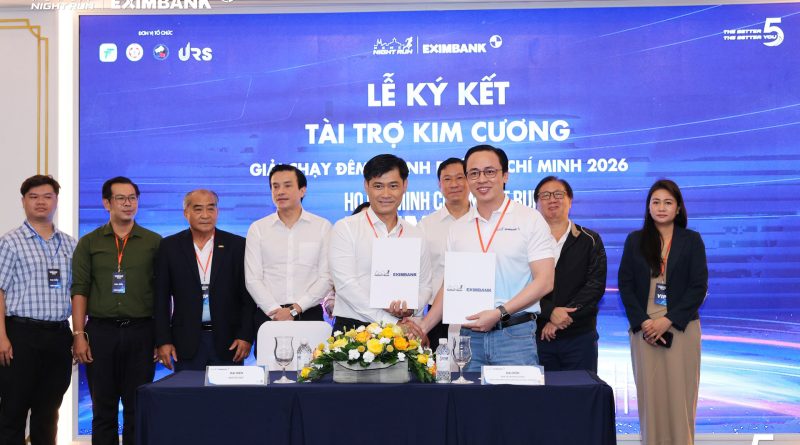 Giải chạy đêm “Ho Chi Minh City Night Run Eximbank 2026”  thu hút hơn 6.000 vận động viên trong nước và quốc tế tham gia tranh tài