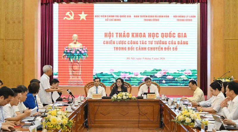 Nâng tầm công tác tư tưởng trong kỷ nguyên số: Từ “định hướng dư luận” đến “quản trị niềm tin xã hội”