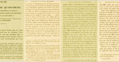 Hoàng Đế Quang Trung thống nhất Đại Việt từ 1789 theo lưu trữ quốc gia Pháp – Tạp chí Kiến trúc Việt Nam