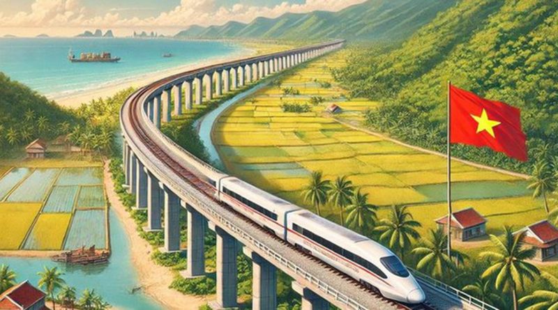 Một tập đoàn công nghệ Việt Nam muốn đầu tư dự án đường sắt cao tốc 12 tỷ USD, dài hơn 282km nối TP.HCM đến Cà Mau