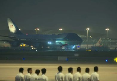 Tổng thống Mỹ Donald Trump đến Bắc Kinh