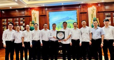 Vinachem làm việc với Tập đoàn Hateco về cung ứng sản phẩm cho dự án “siêu cảng” 1,7 tỷ USD