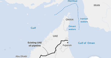 UAE gấp rút xây đường ống dẫn dầu, tránh eo biển Hormuz