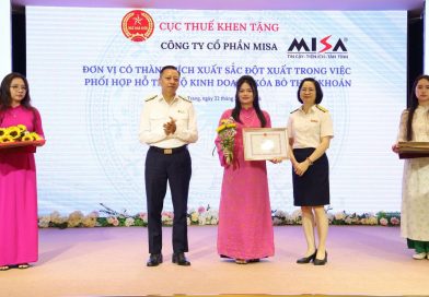 MISA vinh dự được Cục Thuế khen thưởng đột xuất trong việc phối hợp hỗ trợ HKD xoá bỏ thuế khoán
