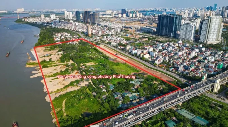 Bàn giao hơn 5ha đất triển khai dự án công viên đầu tiên của Trục đại lộ cảnh quan sông Hồng