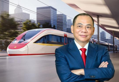 Siêu đường sắt tốc độ cao 5,6 tỷ USD do “tân binh” của tỷ phú Phạm Nhật Vượng đầu tư có chuyển động mới