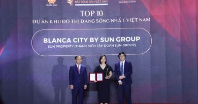 Blanca City khẳng định chất lượng với danh hiệu “dự án khu đô thị đáng sống nhất Việt Nam”